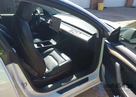 2021 Tesla Model 3 Standard Range Plus Rear-Wheel Drive из США, поврежденный, VIN 5YJ3E1EA2MF096419